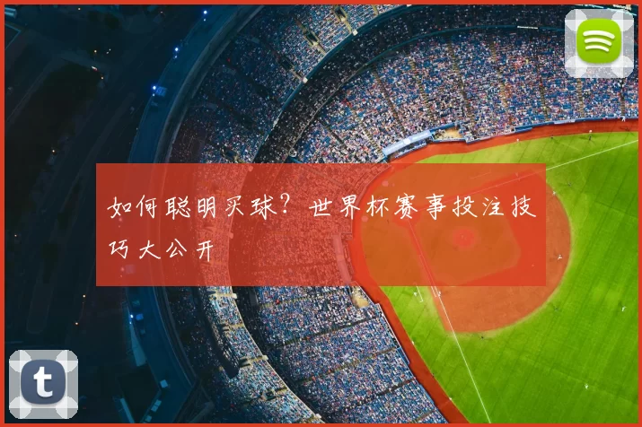 如何聪明买球?世界杯赛事投注技巧大公开