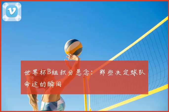 世界杯B组积分悬念：那些决定球队命运的瞬间