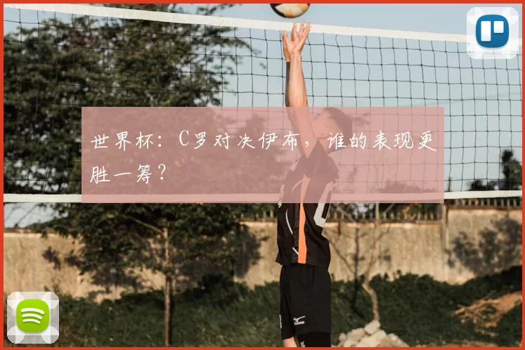 世界杯：C罗对决伊布，谁的表现更胜一筹？