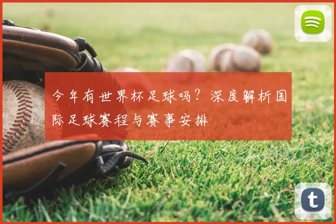 今年有世界杯足球吗？深度解析国际足球赛程与赛事安排